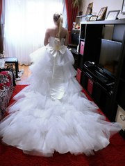 новое шикарное платье свадебное